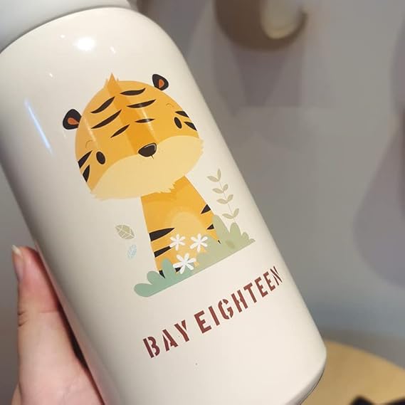 Animal Print Stainless Steel Water Bottle
