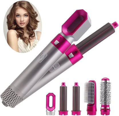 5 in 1 Hot Air Styler Hair Comb Multifunctional Styling Tool Set