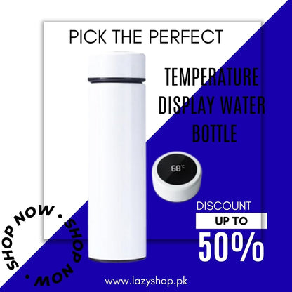 Temperature Display Water Bottle