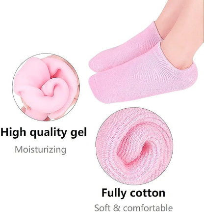 Ultra-Soft Moisturizing Gel Socks