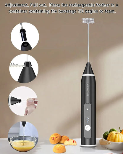 2 in 1 Frother Coffee Maker with 3 Speed – The Lazy Shop