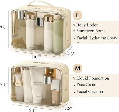 Clear Vanity Pouch Bag