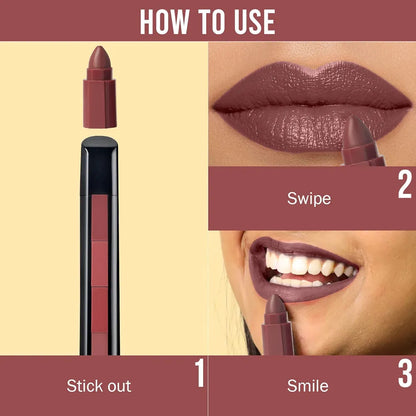Fabulous Matte Shades 5 Lipstick in 1