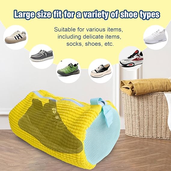 Reusable Shoe Washing Bag