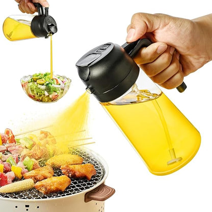 Lazyshop 2 in 1 Oil Spray Bottle