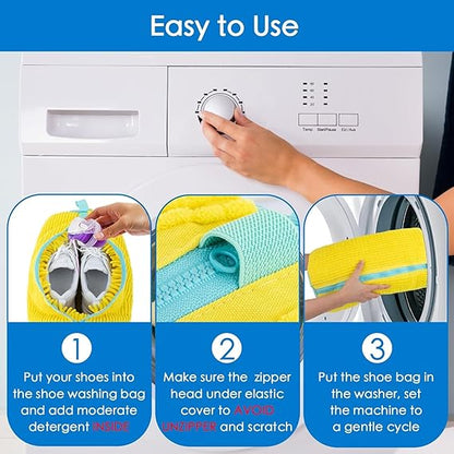 Reusable Shoe Washing Bag