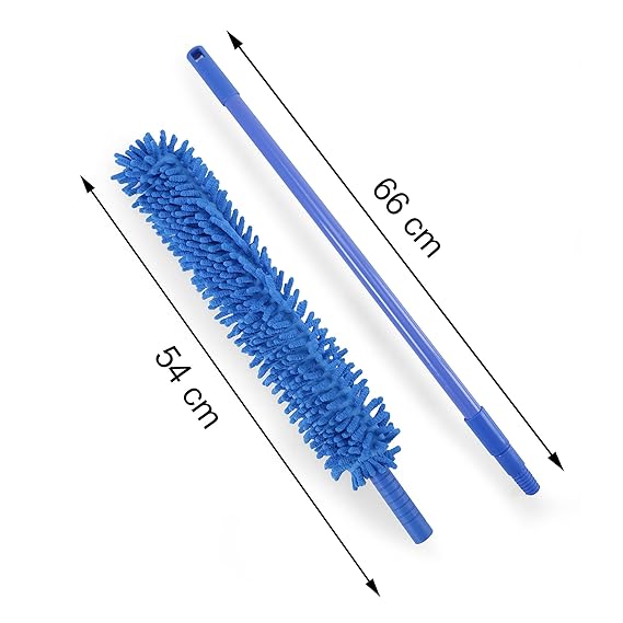 Cleaning Microfiber Duster Flexible Brush Easy Cleaning (Random Color)