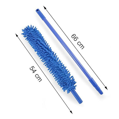 Cleaning Microfiber Duster Flexible Brush Easy Cleaning (Random Color)