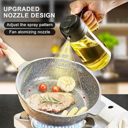 Lazyshop 2 in 1 Oil Spray Bottle