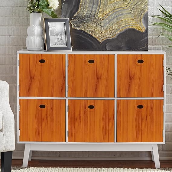 Pack Of 4 Brown Wood Wallpaper Peel (40x200)