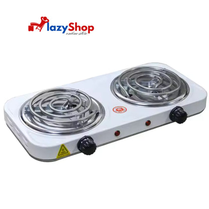 Double Electric Hot Stove with 5-Stage Control