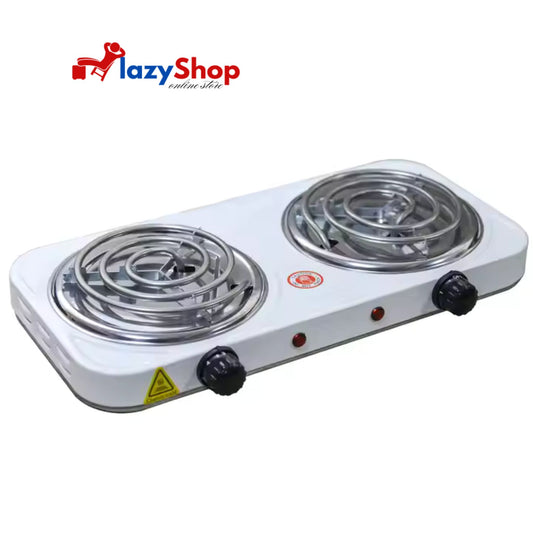 Double Electric Hot Stove with 5-Stage Control