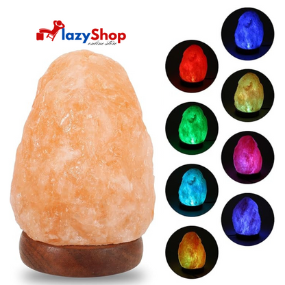 USB Himalayan Salt Lamp with 7 Colors Changing
