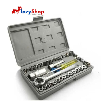 Aiwa Multi-Purpose 40 pcs combination socket wrench set