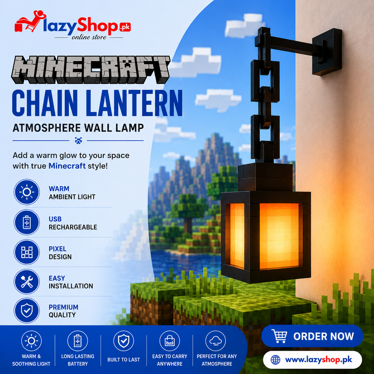 Minecraft Lantern Light