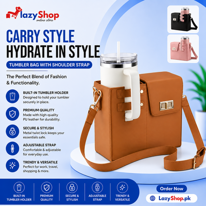 Crossbody Tumbler Bag