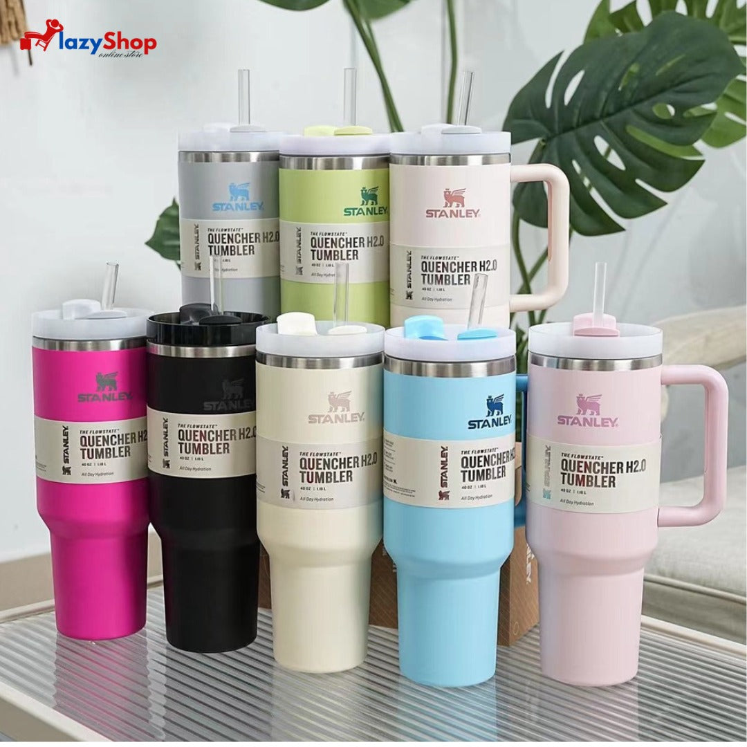 Original Stanley Tumbler (Bloom Color) – The Lazy Shop
