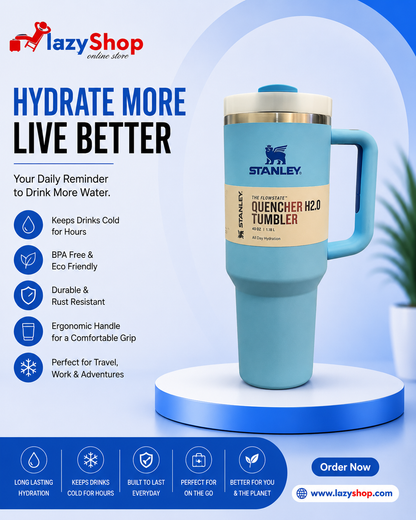 Stanley Tumbler (Blue Color)