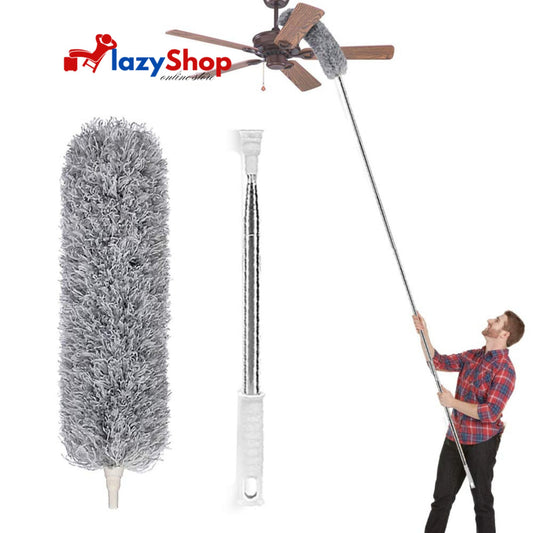 Extendable Feather Duster Microfiber Long Mop