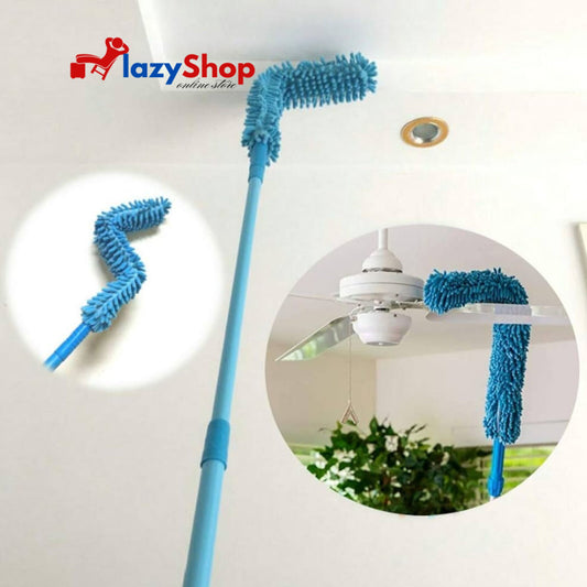 Cleaning Microfiber Duster Flexible Brush Easy Cleaning (Random Color)