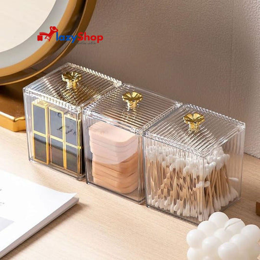 Transparent Cosmetic Container