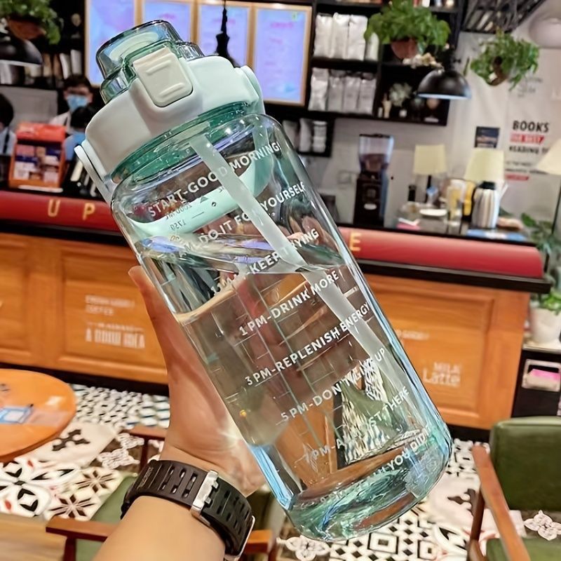 2 L Capacity Transparent Water Bottles