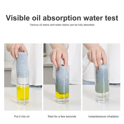 Reusable Microfiber Cleaning Cloths Box (20 Pieces)