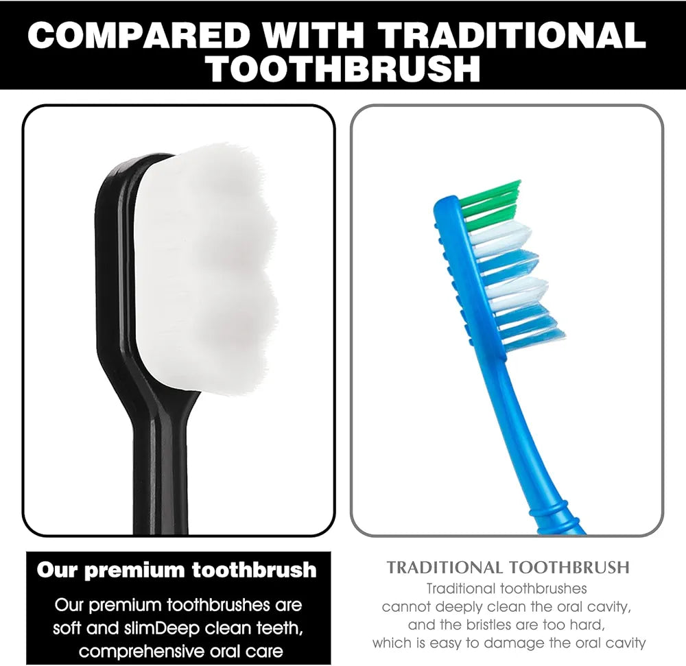 2 Pieces Extra Soft Toothbrushes