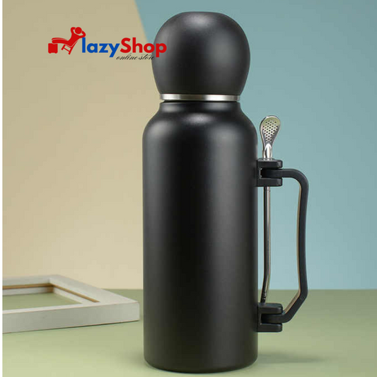 1.3L Stainless Steel Flask Bottle Set