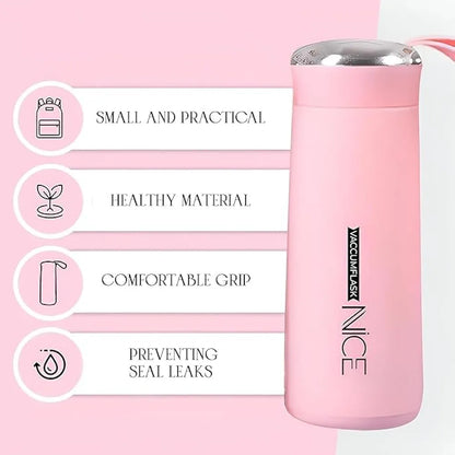 Nice Glass Water Bottle - 400ml