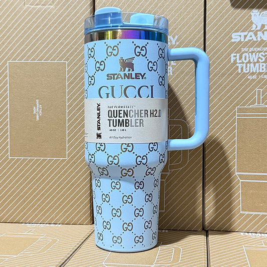 Stanley Tumbler With GUCCI Print