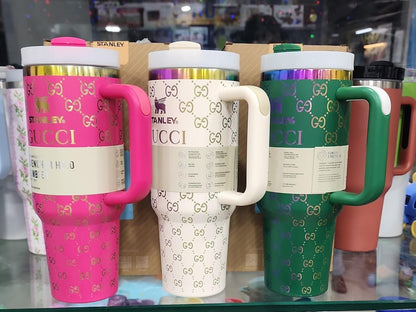 Stanley Tumbler With GUCCI Print